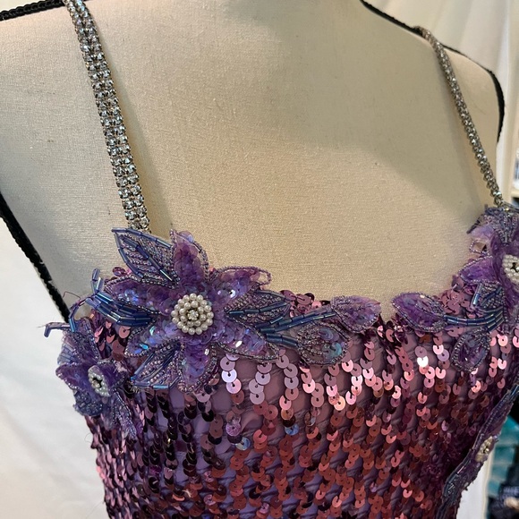 Vintage OOAK fairy π§ββοΈ princess beaded gown - Picture 5 of 12